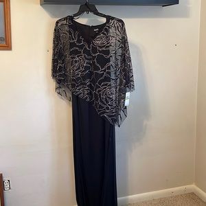 Ladies size 14 formal gown. Great for Mother of the bride. Very elegant style.